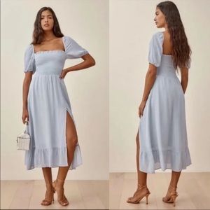 NWT Reformation Meadow Dress in Mineral